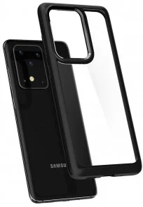 Фото: Чохол Spigen for Samsung Galaxy S20 Ultra - Ultra Hybrid Matte Black (ACS00714) № 3 | KTC