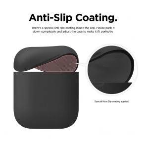 Фото: Чохол Elago for Airpods - Skinny Case Black (EAPSK-BA-BK) № 5 | KTC