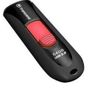 Фото: Флешка USB Transcend 590 64GB Black/Red (TS64GJF590K) № 3 | KTC