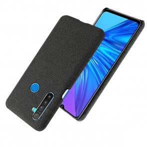 Чохол for Realme 5 Pro - Textile cover Black (661901)