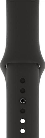 Ремінець HiC for Apple Watch 42mm - Silicone Case Black