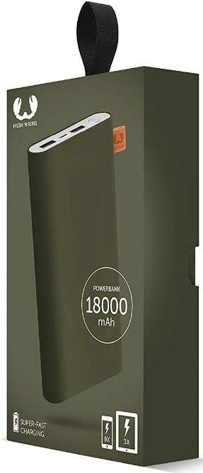 Батарея універсальна Fresh 'N Rebel V2 18000mAh Army (2PB5500AR)