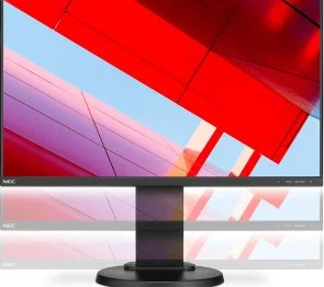 Фото: Монітор NEC MultiSync E242N Black (60004990) - 24" IPS / 1920×1080 / 60 Гц / Pivot / HAS № 3 | KTC
