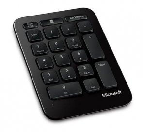 Клавіатура+цифрова клавіатура+миша, Microsoft Sculpt Ergonomic Desktop Wireless, Black