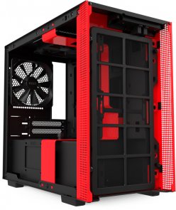 Корпус NZXT H210 Black/Red with window (CA-H210B-BR)