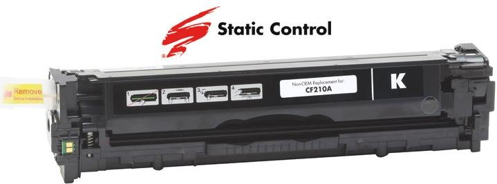 Совместимый картридж Static Control HP CLJP CF210A (131A) Black (002-01-VF210A)