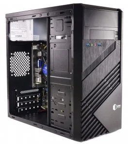 Фото: Персональний комп'ютер ARTLINE Business B27 (B27v75Win) - Intel Core i3 i3-14100 / 16 ГБ DDR5 / PCI-E SSD 480 ГБ / Intel / Intel UHD Graphics 730, UMA / Intel H610 / 400 Вт № 3 | KTC