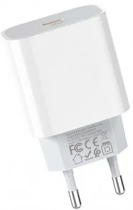 Фото: Зарядний пристрій Hoco C76A 20W White (C76A White) № 2 | KTC