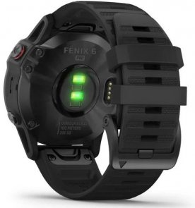 Смарт годинник Garmin Fenix 6 Pro Black with Black Band (010-02158-02/01)