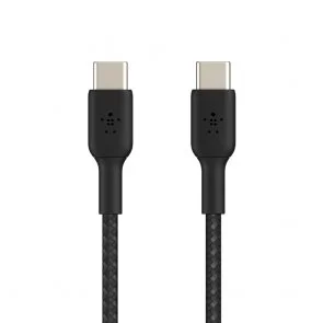 Фото: Кабель Belkin Braided CM / CM 1m Black (CAB004BT1MBK) № 3 | KTC