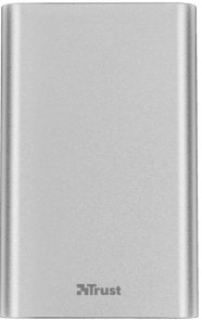  Батарея універсальна Trust Ultra Thin Metal Power Bank 8000mAh Silver (22822_TRUST)