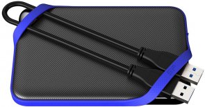 Зовнішній жорсткий диск Silicon Power A62 Game Drive 2TB Black/Blue (SP020TBPHD62SS3B)