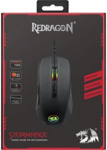 Миша Redragon Stormrage Black (78259)