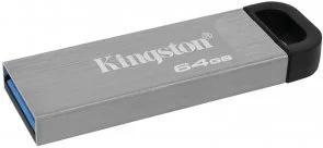 Фото: Флешка USB Kingston DT Kyson 64GB Silver/Black (DTKN/64GB) № 2 | KTC