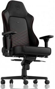 Крісло ігрове Noblechairs Hero Series PU шкіра, AL основа, Black/Red