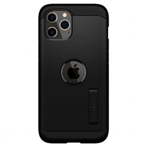 Чохол-накладка Spigen для Apple iPhone 12/12 Pro - Tough Armor Black