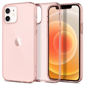 Чохол-накладка Spigen для Apple iPhone 12/12 Pro - Crystal Flex Rose Crystal