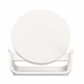 Зарядний пристрій Belkin Stand Wireless Charging Qi 10W White (WIB001VFWH)