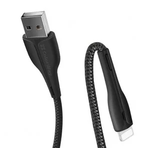 Фото: Кабель ColorWay AM / Lightning 1m Black (CW-CBUL034-BK) № 2 | KTC