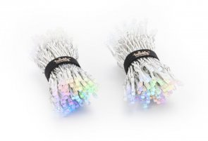 Гірлянда Twinkly Smart LED Strings RGBW 250, BT+WiFi, Gen II, IP44, 20m кабель прозорий (TWS250SPP-TEU)