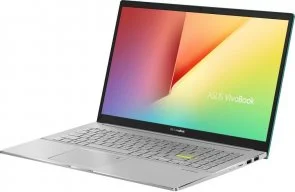 Фото: Ноутбук ASUS VivoBook S S533JQ-BQ012 Gaia Green - 15.6" IPS 60 Гц / Intel Core i5 / i5-1035G1 / DDR4 8 ГБ / PCI-E SSD 512 ГБ / GeForce MX350 № 3 | KTC