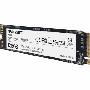 Твердотільний накопичувач Patriot P300 2280 PCIe 3.0 x4 NVMe 128GB (P300P128GM28)