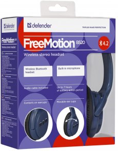 Гарнітура Defender FreeMotion B520 Blue (63522)