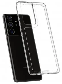 Фото: Чохол Spigen for Samsung Galaxy S21 Ultra - Crystal Hybrid Crystal Clear (ACS02379) № 5 | KTC