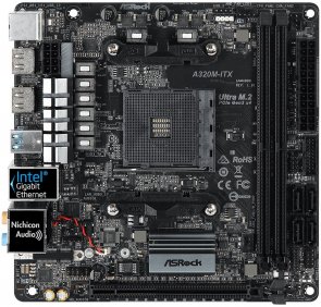 Материнська плата AsRock A320M-ITX