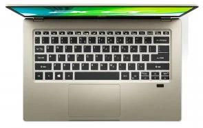 Фото: Ноутбук Acer Swift 1 SF114-34-P8KT NX.A7BEU.00E Gold - 14" IPS 60 Гц / Intel Pentium / N6000 / DDR4 4 ГБ / PCI-E SSD 128 ГБ / Intel UHD Graphics № 4 | KTC