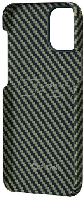 Чохол Pitaka for iPhone 12 Mini - MagEZ Case Twill Black/Yellow (KI1205)