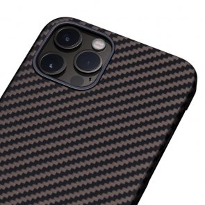  Чохол Pitaka for iPhone 12 Pro - MagEZ Case Twill Black/Rose Gold (KI1206P)