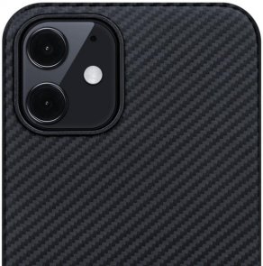  Чохол Pitaka for Apple iPhone 12 Mini - Air Case Black/Grey (KI1201A)