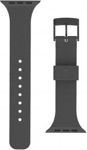 Фото: Ремінець UAG for Apple Watch 41/40/38mm - U Dot Silicone Black (19248K314040) № 4 | KTC