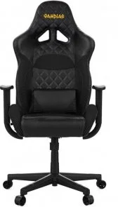 Фото: Крісло Gamdias Zelus E1 PU Black (4712960133686) № 10 | KTC