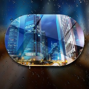 Плівка для дзеркала Baseus Rainproof Film for Car Rear-View Mirror (Oval 2 pcs/pack 130x95mm) (SGFY-C02)