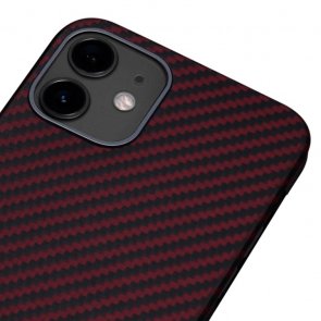 Чохол Pitaka for iPhone 12 Mini - MagEZ Case Black/Red Twill (KI1203)