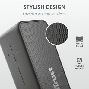  Портативна акустика Trust Zowy Max Stylish Bluetooth Black (23825_TRUST)