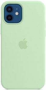 Чохол Apple for iPhone 12/12 Pro - Silicone Case with MagSafe Pistachio (MK003)