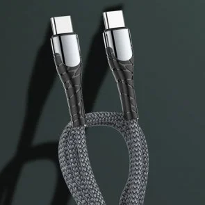 Фото: Кабель ColorWay PD Fast Charging 65W CM / CM 1m Gray (CW-CBPDCC040-GR) № 12 | KTC