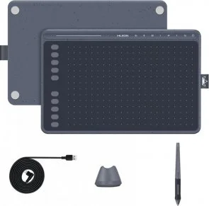 Фото: Графічний планшет Huion HS611 + рукавиця № 2 | KTC