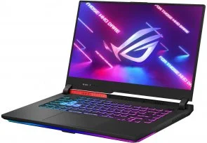 Фото: Ноутбук ASUS ROG Strix G15 G513IH-HN002 Original Black - 15.6" IPS 144 Гц / AMD Ryzen 7 / 4800H / DDR4 8 ГБ / PCI-E SSD 512 ГБ / GeForce GTX 1650 № 5 | KTC