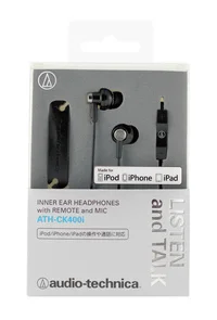 Фото: Гарнітура Audio-Technica АTH-CK400ISBK чорна № 3 | KTC
