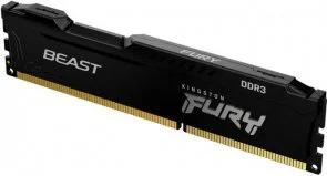 Фото: Оперативна пам’ять Kingston FURY (ex. HyperX) Beast Black DDR3 2x4GB (KF316C10BBK2/8) № 2 | KTC