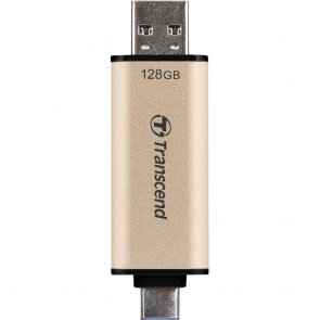 Флешка USB Transcend JetFlash 930C 128GB Gold/Black (TS128GJF930C)