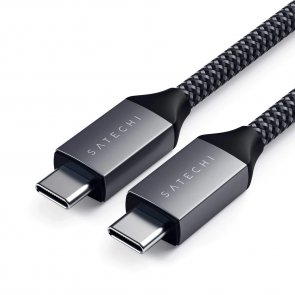 Кабель Satechi 100W Type-C / Type-C 2m Space Gray (ST-TCC2MM)
