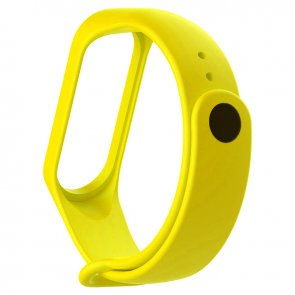 Ремінець BeCover for Xiaomi Mi Band 3/4 Yellow