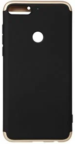 Фото: Чохол BeCover for Huawei Y7 Prime 2018 - Super-protect Series Black/Gold (702250) № 2 | KTC