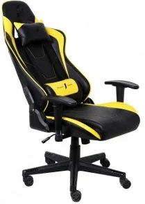 Фото: Крісло 1stPlayer FK2 Black/Yellow (FK2 Black-Yellow) № 4 | KTC