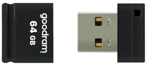 Фото: Флешка USB GOODRAM UPI2 64GB Black (UPI2-0640K0R11) № 2 | KTC